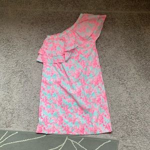 Vineyard Vines One Shoulder Dress